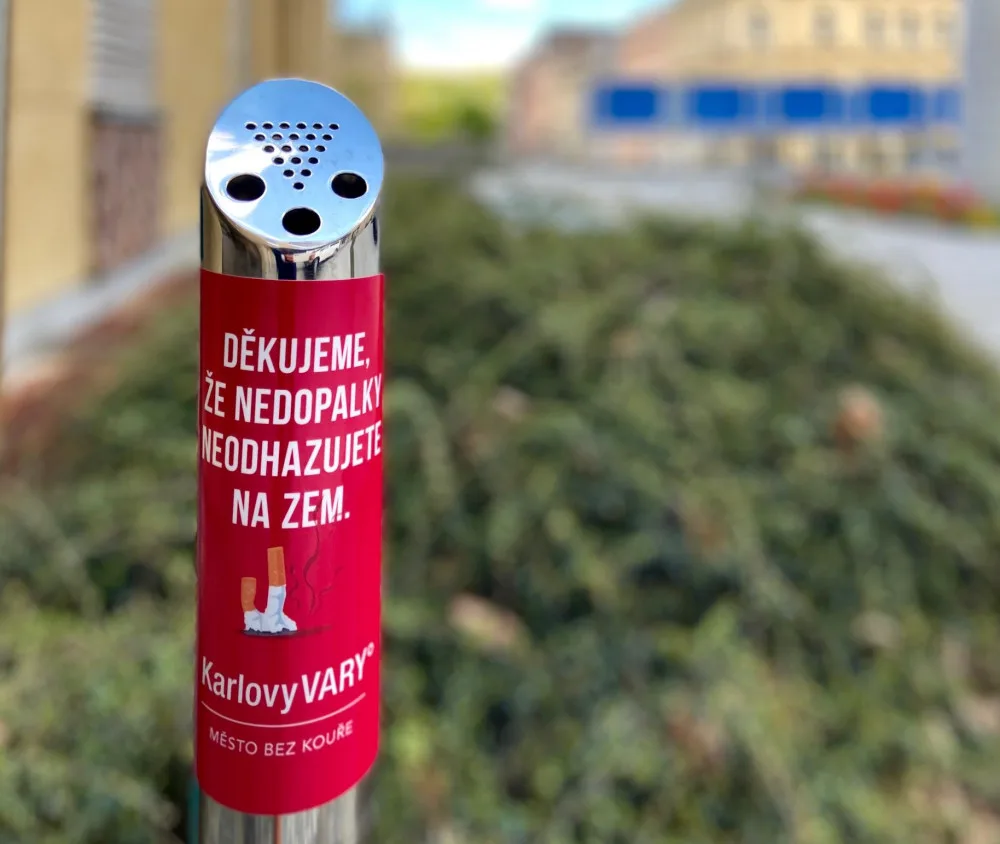 Koš na nedopalky