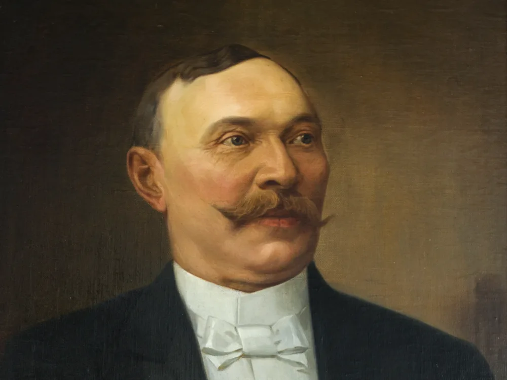 Portrét starosty Karla Fenkla