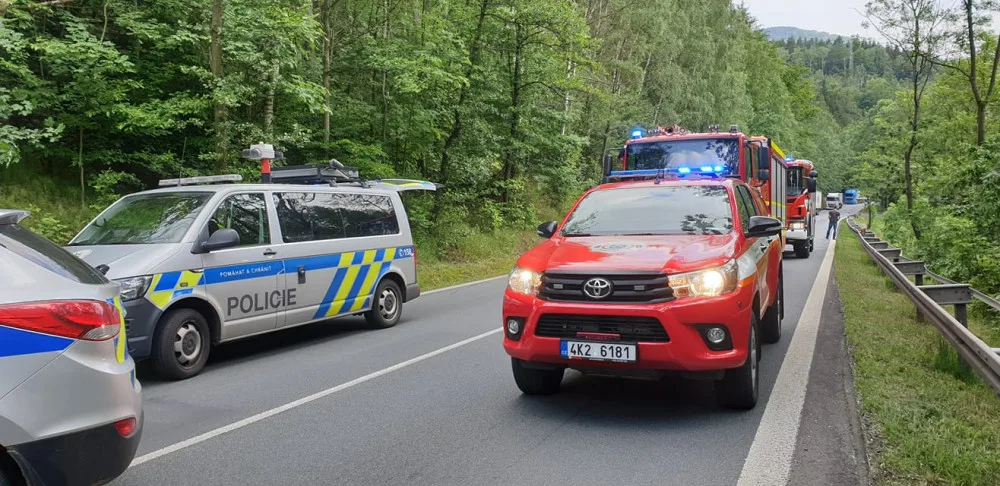 Další tragická nehoda, motorkáře už se nepodařilo zachránit