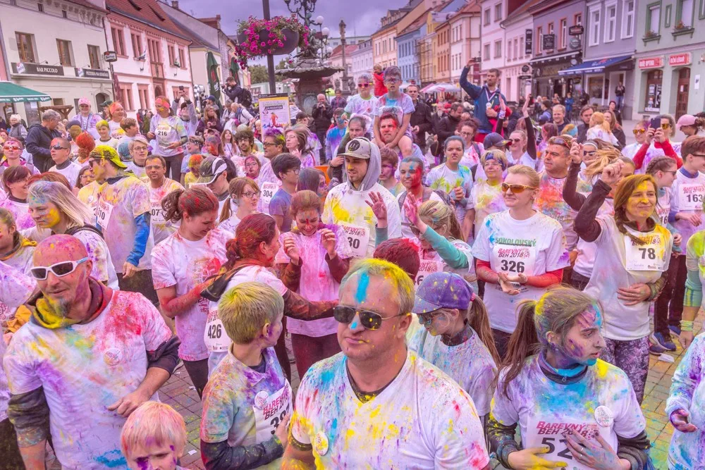 Oslavy Dne horníků odstartuje Barevný běh
