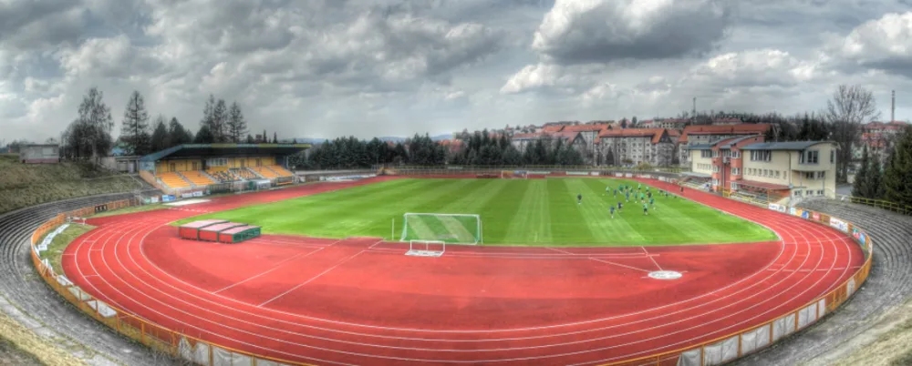 Areál fotbalového klubu Baník Sokolov