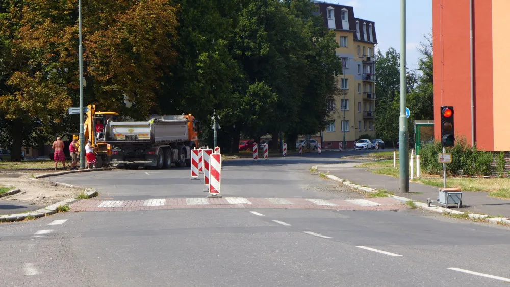 V Karlových Varech začala oprava Šumavské ulice