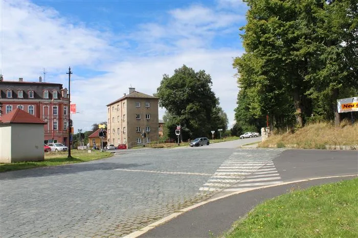Komplikovaná křižovatka v Aši