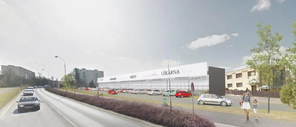 V Chodově na Sokolovsku lidé hlasují o stavbě obchodního centra