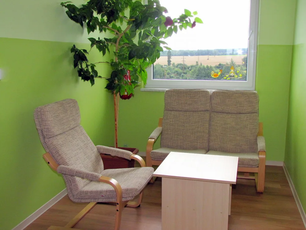 V ubytovací části již byla plastová okna vyměněna v minulosti.