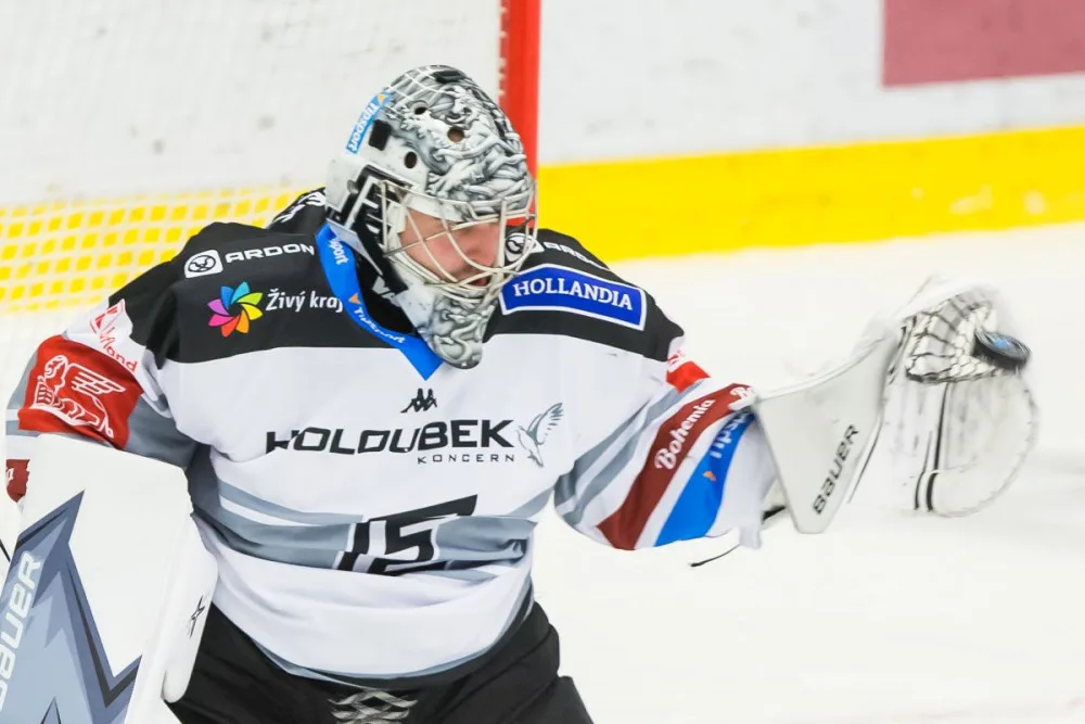Gólman Energie Filip Novotný