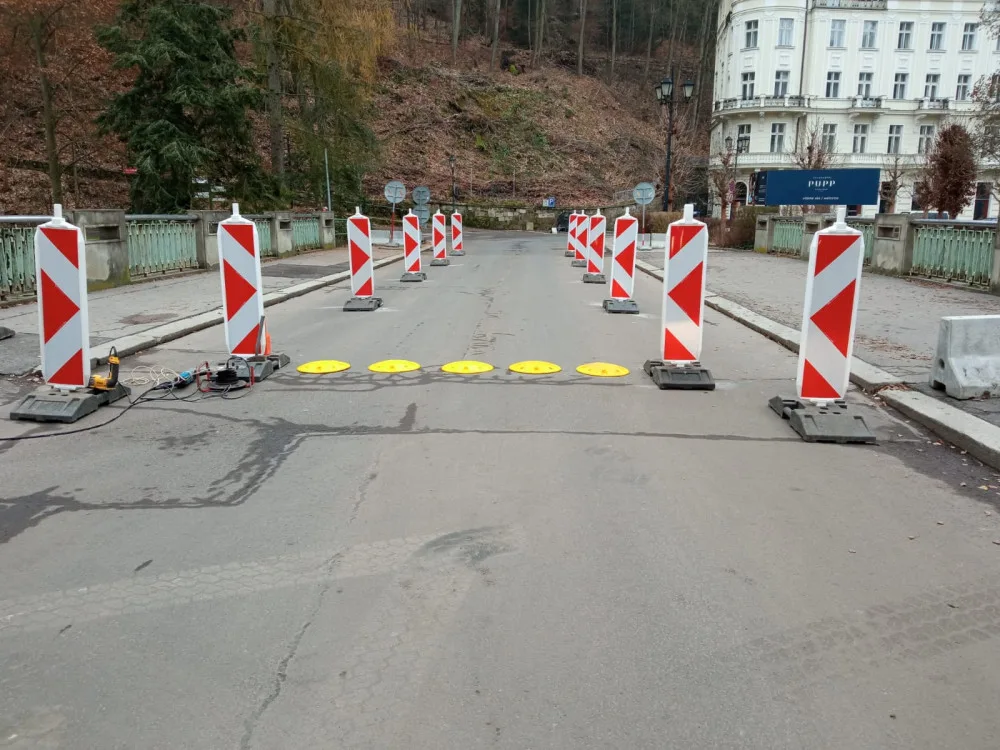 Festivalový most_omezení provozu