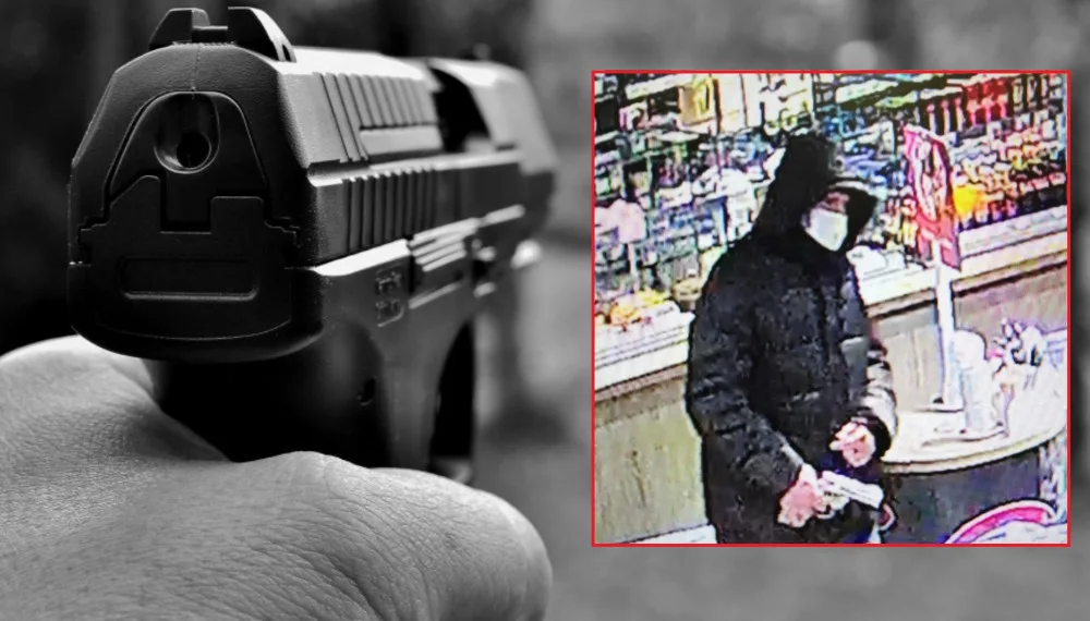 Muž s pistolí přepadl benzínku, odnesl si několik tisíc