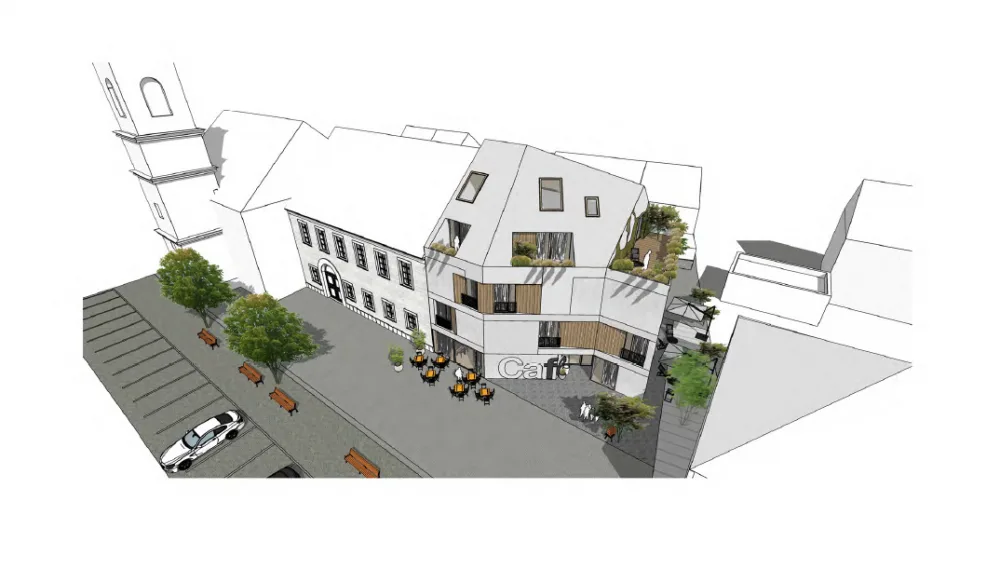 Na Starém náměstí vyroste moderní bytový komplex, vyřeší se i problém s opuštěným domem