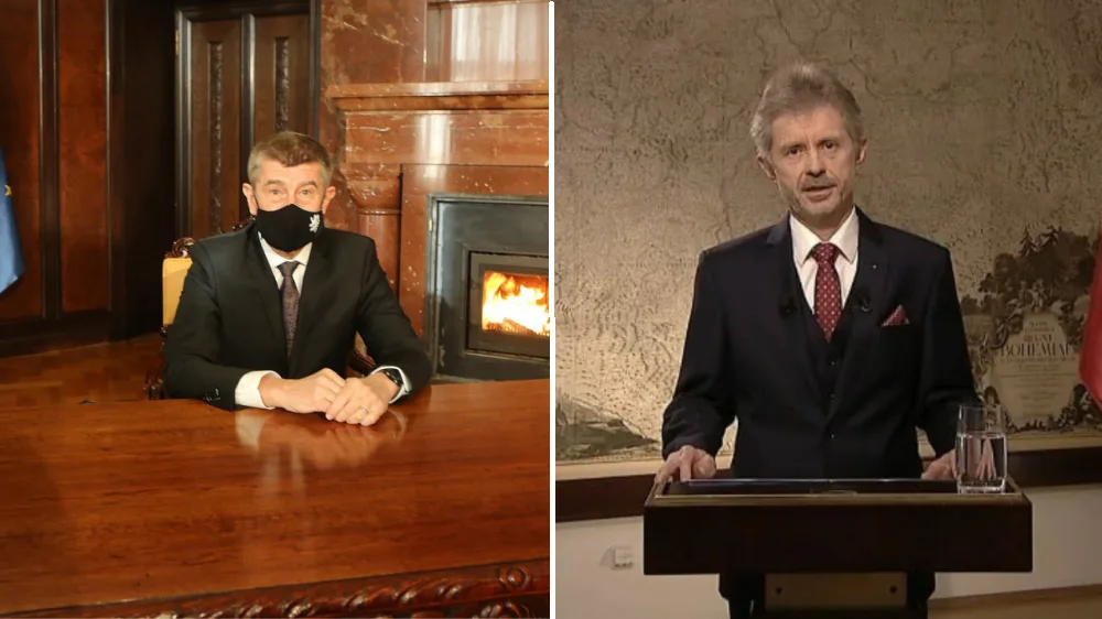 Babiš: Nadějí je vakcína. Podle Vystrčila by se lidé neměli nechat rozeštvat