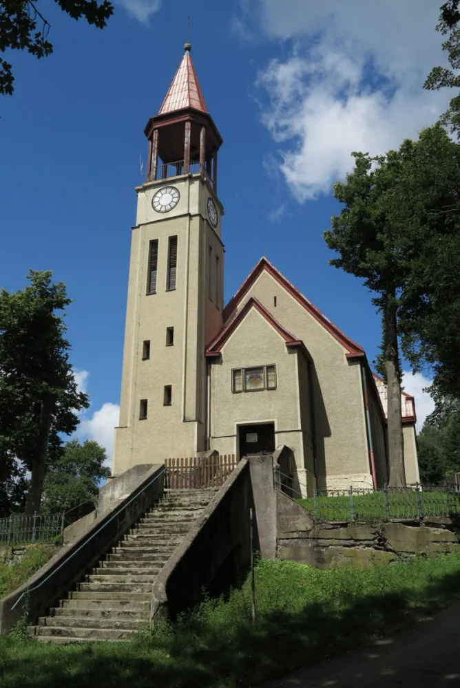 Evangelický kostel s farou, Kraslice