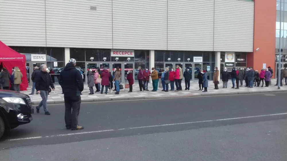 fronta KV Aréna