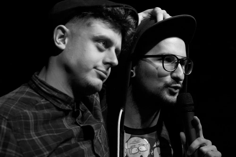 Robert Netuka a Filip Koryta, foto: Slam poetry CZ
