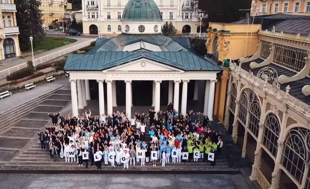V rytmu Jerusalema challenge tančí celé lázně, podívejte se na povedený videoklip