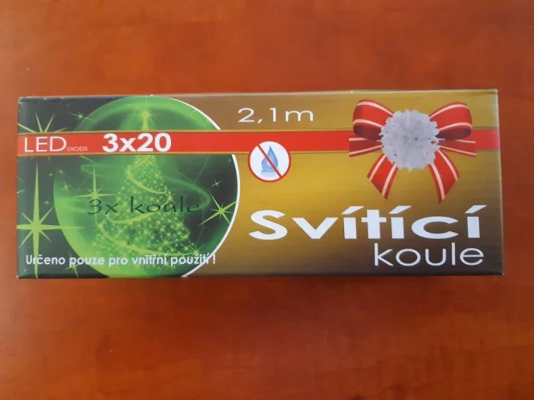 Česká obchodní inspekce nařídila stáhnout z prodeje světelný řetěz. Může být nebezpečný