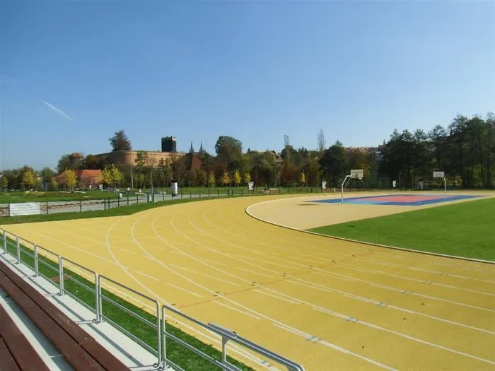 Atletický areál v Chebu