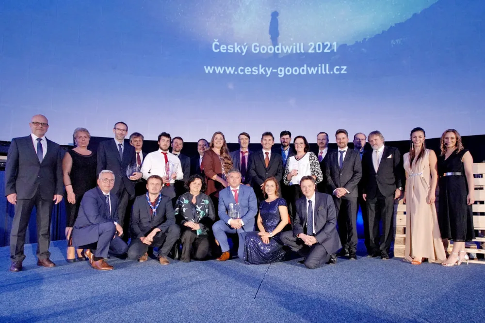 Český Goodwill 2021 ocenil úspěšné firmy i sociální kapitál