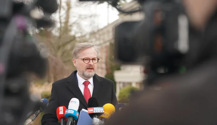 Premiér Fiala navštíví společně s premiéry Polska a Slovinska Kyjev