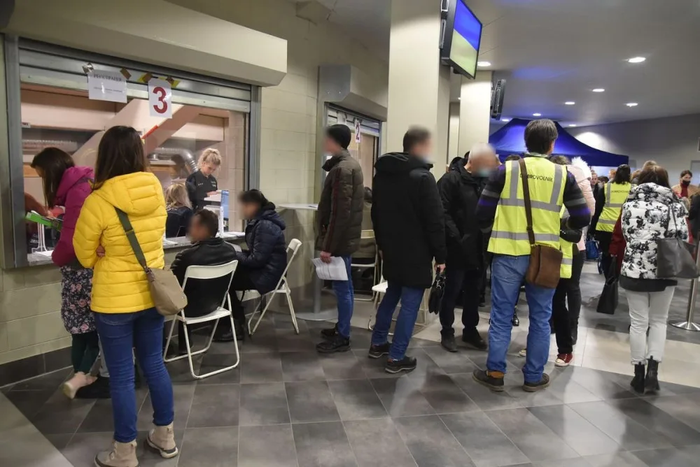 Karlovarské centrum v KV Areně odbavilo doposud 7600 uprchlíků