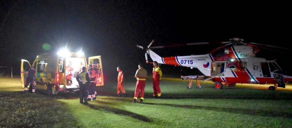 Pomoc přichází z nebe, armádní letečtí záchranáři z Líní ročně ošetří a převezou stovky pacientů