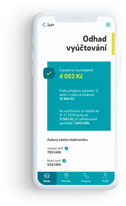 Aplikace E.ONu.