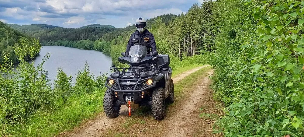 Policisté budou opět dohlkížet na vodní nádrž Horka.