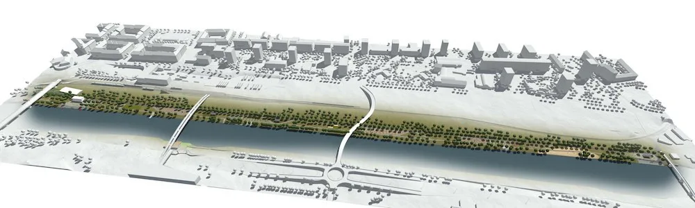 Karlovy Vary začaly s úpravami náplavky u řeky Ohře