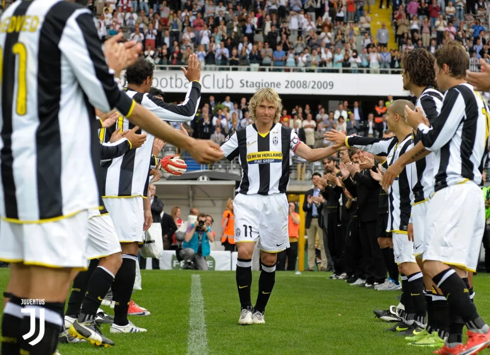 Pavel Nedvěd v dresu Juventusu Turín