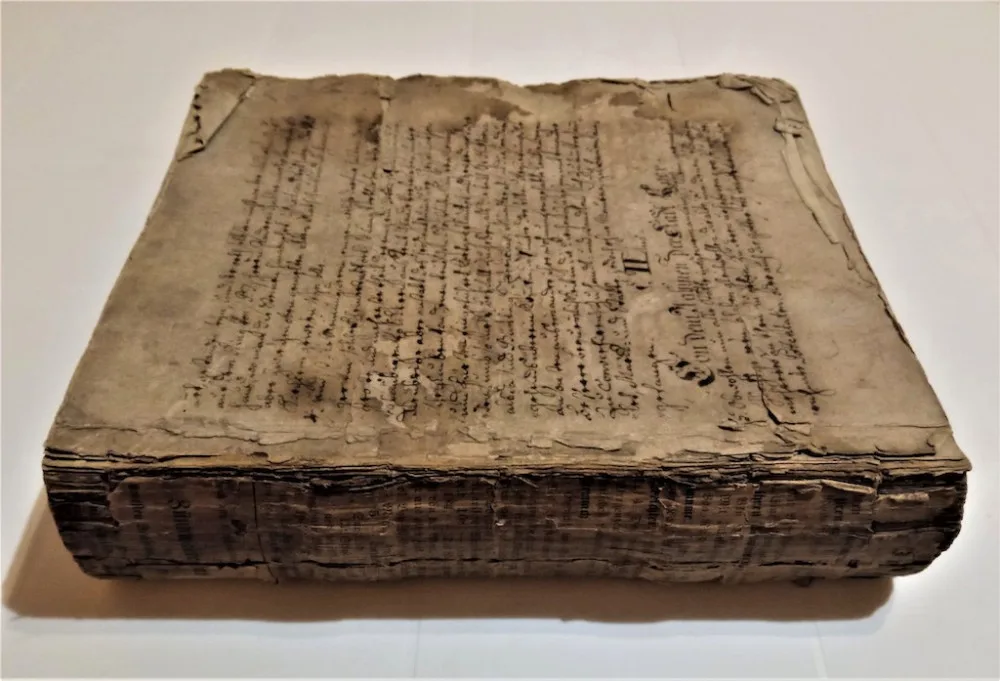 Kronika města Chebu z roku 1743.