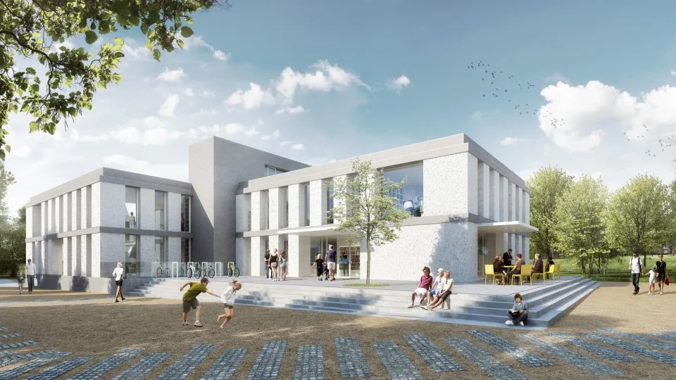 Stavba nové knihovny v Chodově na Sokolovsku se komplikuje kvůli cenám materiálů