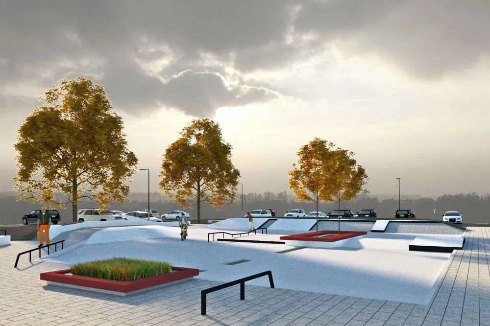 V areálu Bílá voda v Chodově přibude letos skatepark za šestnáct milionů korun