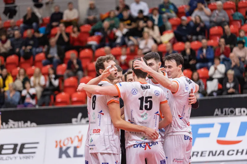 Karlovarsko vydřelo výhru nad Brnem. O výhře rozhodli až v pátém setu