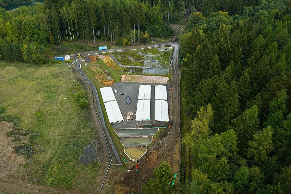 Wetland v Hájku na Karlovarsku