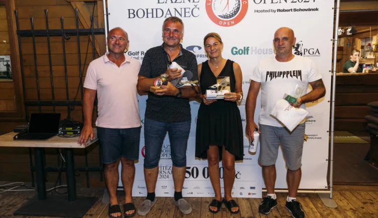 Golfresort Lázně Bohdaneč hostil jeden z nejprestižnějších turnajů v Česku. Doplnila ho show skupiny Queenie