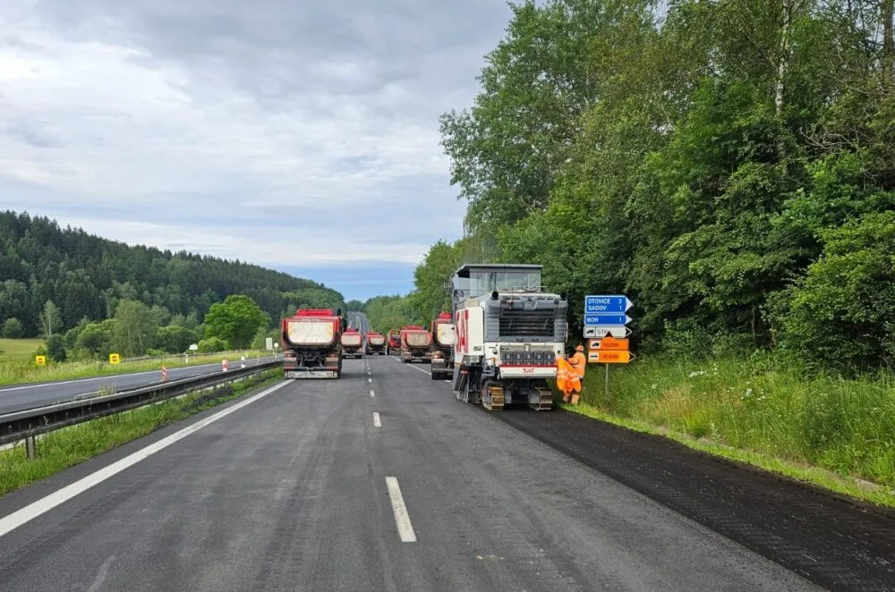 ŘSD letos opraví u Dalovic další úsek silnice I/13 z Karlových Varů na Ostrov
