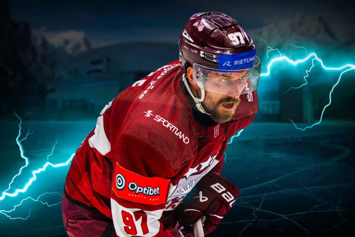 Lotyšský reprezentační útočník Egle se stal posilou hokejistů Karlových Varů. Foto: Se svolením HC Energie Karlovy Vary