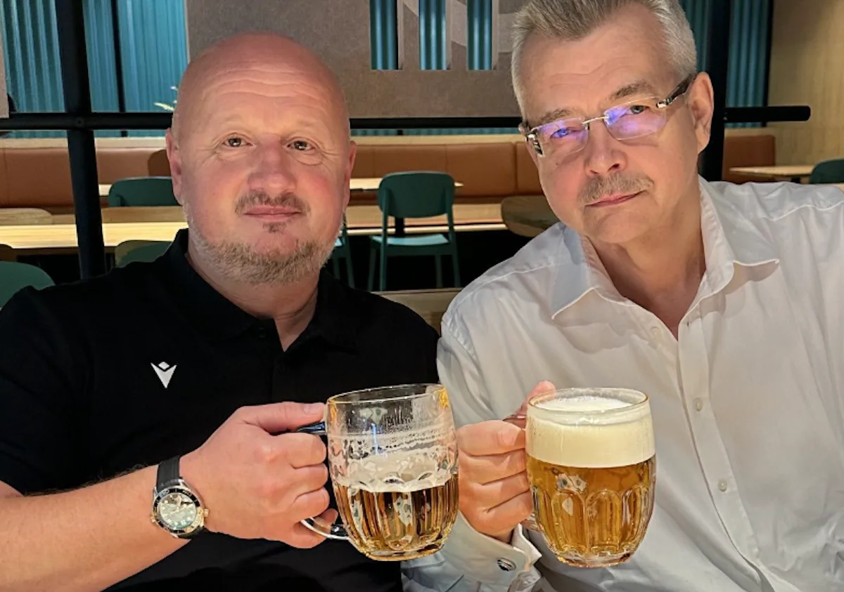 Jaroslav Tvrdík a Adolf Šádek.