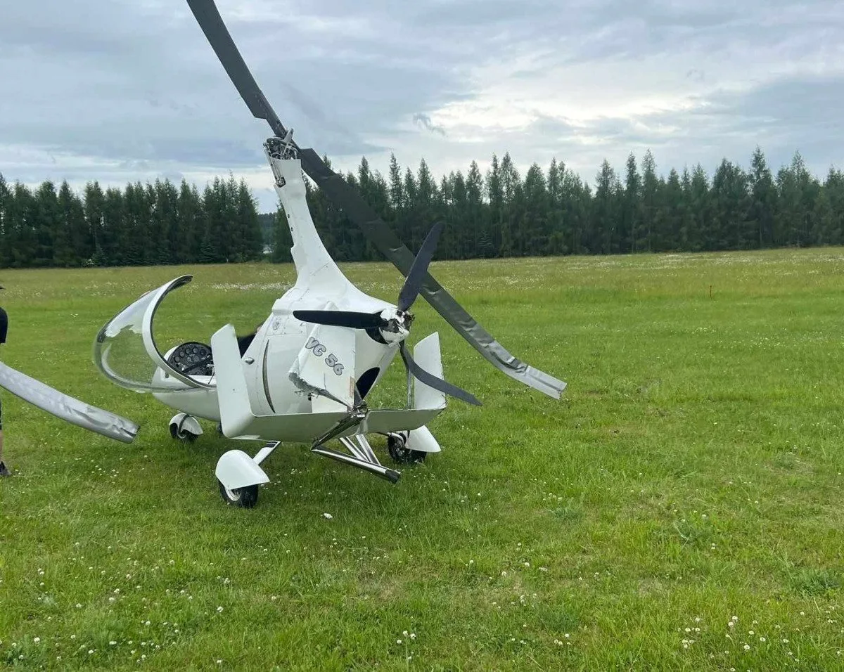 Na letišti Hory poblíž Karlových Varů havarovalo malé letadlo, pilot se lehce zranil