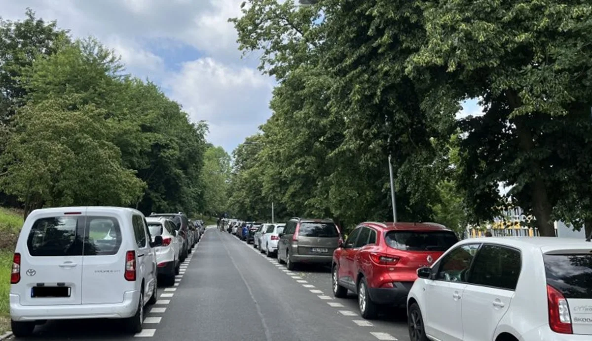 Kollárova ulice bude do pátku uzavřená, je tam potřeba udělat prořezávku zeleně. Foto: Se svolením Magistrátu města Karlovy Vary