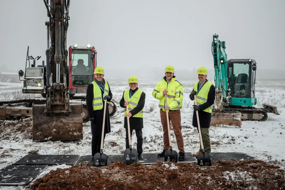 V Ostrově začala stavba poslední haly v parku Ostrov North pro ZF Aftermarket. Foto: Se svolením Panattoni