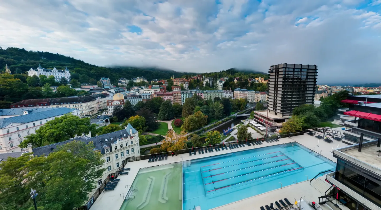 Hotel Thermal plánuje rekonstrukci prostranství, město chce spolupracovat