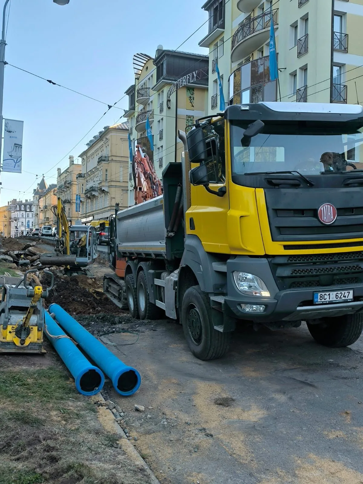 Mariánské Lázně dokončí úpravy Hlavní ulice před lázeňskou sezonou