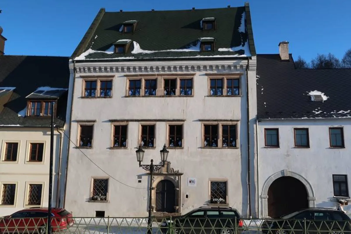 Horní Slavkov na Sokolovsku chce letos dokončit hlavní úpravy historického domu. Foto: Památkový katalog
