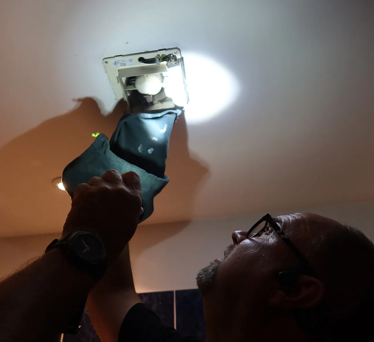 Záchrana netopýra z ventilátoru