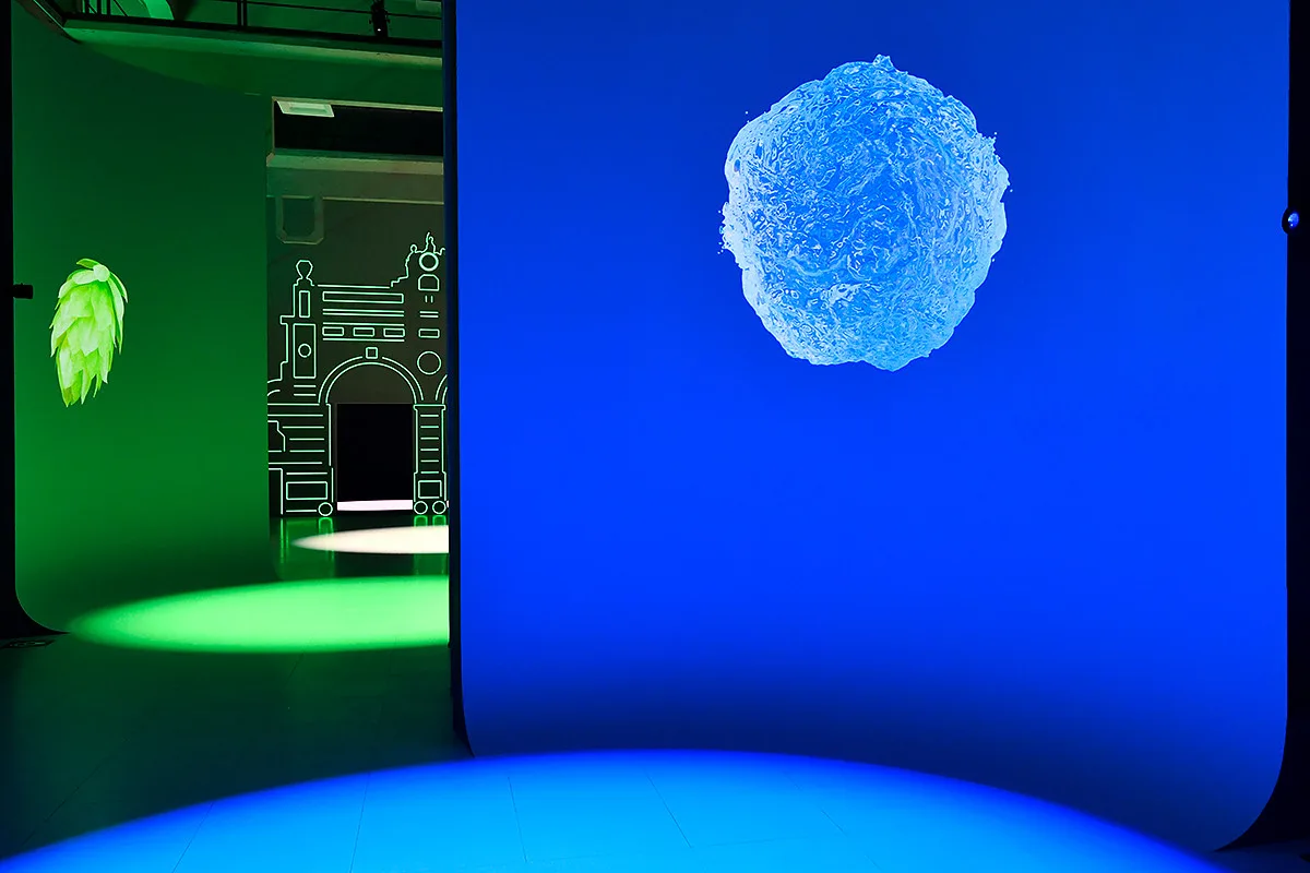 Expozice surovin v Plzeňském Prazdroji 1