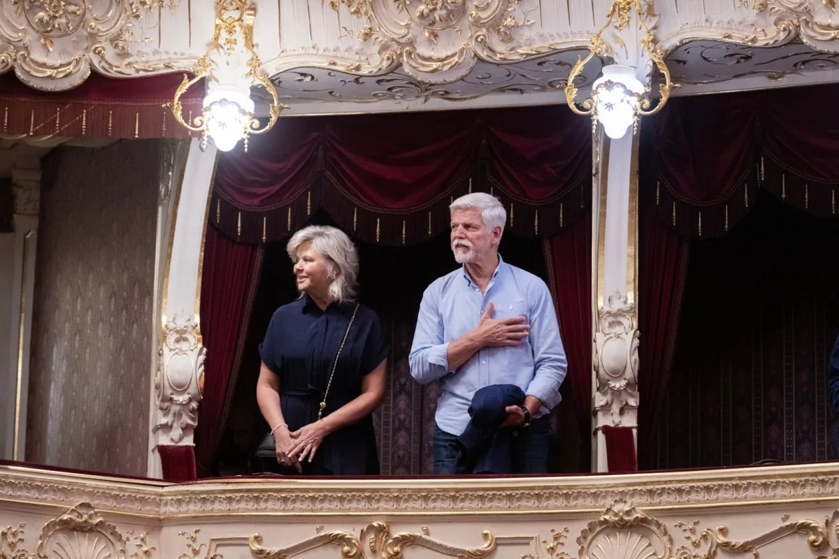 Prezident Pavel na karlovarském festivalu navštívil Ondříčkův film Šeptej