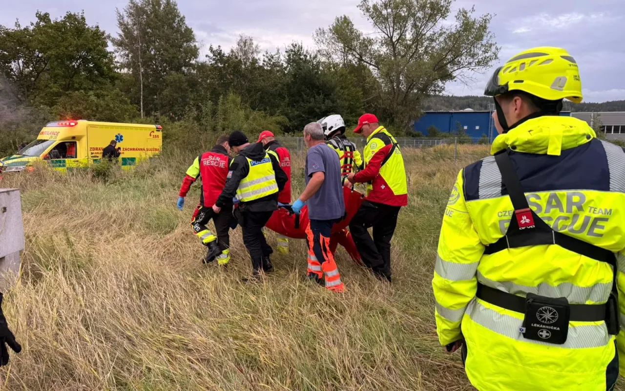 Pohřešovaného seniora policisté našli po dvou dnech. Byl podchlazený a dezorientovaný