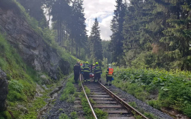 Mezi Perninkem a Novými Hamry došlo k čelnímu střetu osobních vlaků