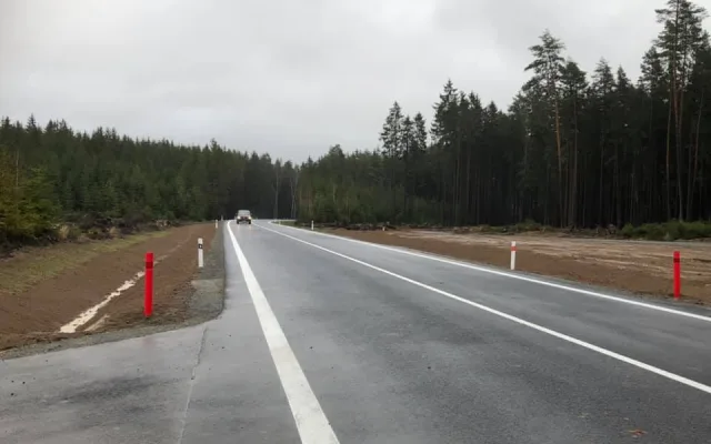 Dnes odpoledne byl otevřen silniční obchvat Mariánských Lázní