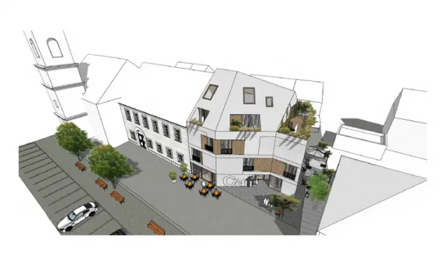 Na Starém náměstí vyroste moderní bytový komplex, vyřeší se i problém s opuštěným domem